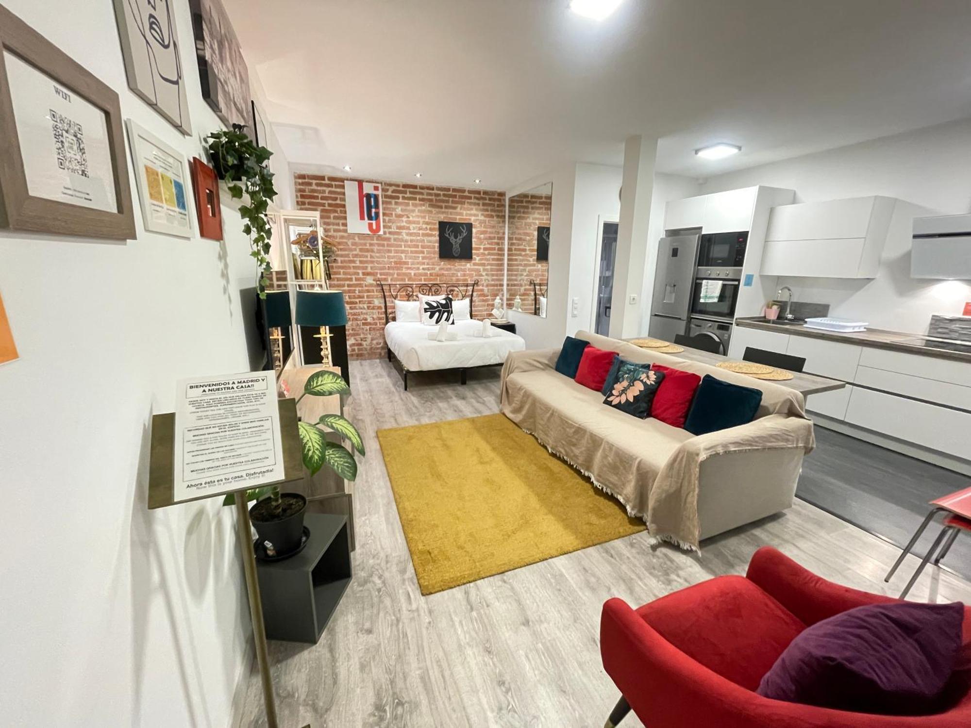 Appartement Wakaflats 4, Centro Madrid Chueca, Sb Extérieur photo